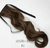 Coletas o pony tail con lazo y ondas de 70 cm en internet
