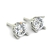 Brinco Solitário com Diamantes 1 cts - Ouro 18k