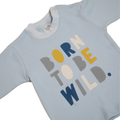 Remera interlock