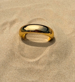 Bracelete arredondado dourado - loja online