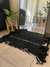 ALFOMBRA PARA LIVING/ NEGRA