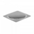Grelha Para Ralo Click em Aço Inox Polido 10x10 Linha Premium