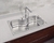 Cuba de Sobrepor Morgana Maxi 78 FX em Aço Inox Acetinado com Válvula 86x50 cm - comprar online