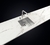 Cuba de embutir Design Collection Quadrum Undermount em Aço Inox com Acabamento Scotch Brite 45 U 49x44cm com Escape - comprar online