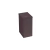 Lixeira Luz Slim Swivel Black Matte 5,5 L
