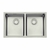 Cuba Design Collection Quadrum 2C 34 em Aço Inox com Acabamento Scotch Brite