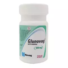 GLUNOVAG (METFORMINA 850MG) 30TABS - Farmacia dcm