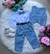 Conjunto Miss Cherry Social Colete Azul Serenity na internet