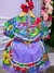 Vestido Junino Charmosinha Babado Lilas - comprar online