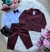 Conjunto Miss Cherry Social Terno - Blaizer Marsala - loja online