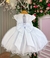 Vestido Marie Bebe Branco Luxinho - Little Sky Store