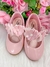 Sapatilha Doce Pe Mila Florida Rosa - comprar online