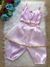 Fantasia Princesa Belli Princesa Jasmine Odalisca Rosa Bebe - comprar online