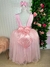 Vestido Enjoy Longo Regata Rosa Bebê - Little Sky Store
