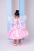 Vestido Marie Rosa Jardim Encantado Flores - Little Sky Store