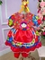 Vestido Junino Boneca Didi