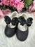 Sapatilha Flor Di MIla Baby Preta Gliter - comprar online