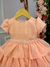 Vestido Miss Sweet Saia FluFlu Salmão - comprar online
