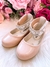 Sapatilha Flor di Mila Nude - Rose "Perolas" Luxo - comprar online