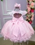 Vestido Infantil Menina Bonita Rosa Bebe Luxo - Little Sky Store
