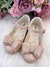 Sapatilha Flor Di Mila Alice Nude - Rose - comprar online