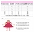 Vestido Princesa Belli Rosa Florido Marsala - Little Sky Store
