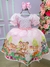 Vestido Banana Club Bosque Encantado Rosa - Little Sky Store