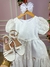 Vestido Miss Sweet Laise Lese Rendado Branco na internet