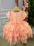 Vestido Miss Sweet Saia FluFlu Salmão na internet