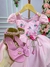 Vestido Bella Child Jardim Flores Rosa Bebe na internet