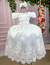 Vestido Enjoy Longo Dani Branco Rendado