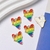Pin Coração Love Arco-íris na internet