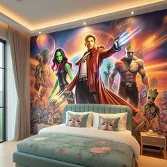 Murales Guardianes de la galaxia