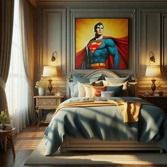 Lienzo Superman