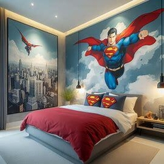 Mural Superman