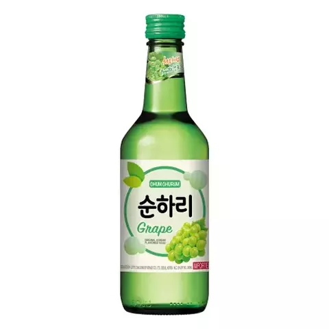 Soju Bebida Alcoólica Coreana - Uva Verde 360ml