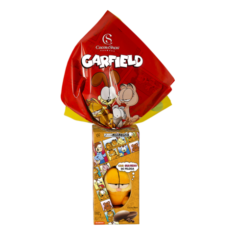 Cacau Show Ovo Garfield Chaveiro 170g