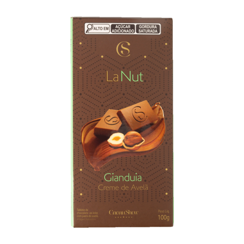 Cacau Show Tablete LaNut Avelã 100g