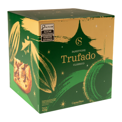 Cacau Show Panettone Trufado 450g
