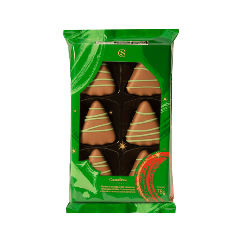 Cacau Show Bombons Árvores Mil Folhas 78g