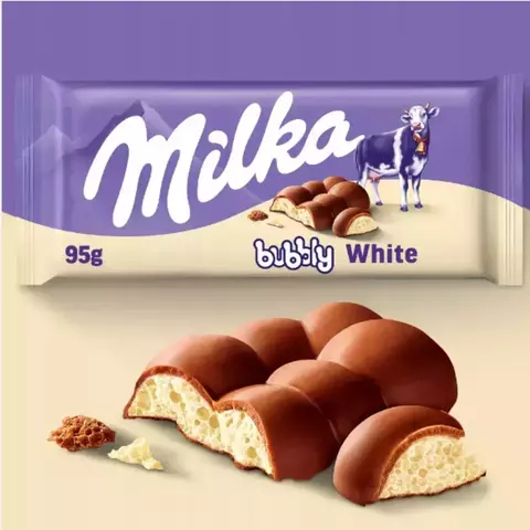 Milka Barra - Bubbly White 95g