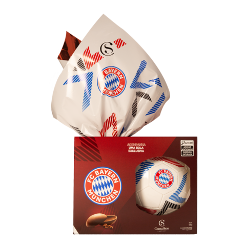 Cacau Show Ovo Choco Esporte FC Bayer Muchen170g