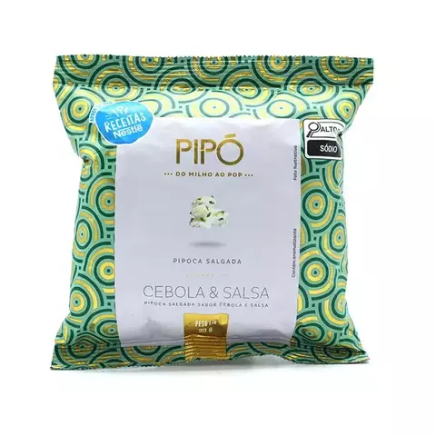 Pipó Sabor Cebola e Salsa 20g