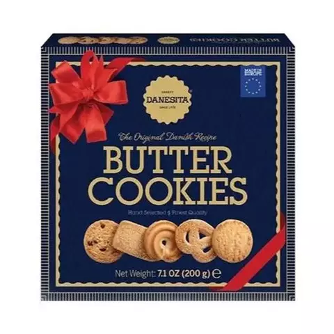 Danesita Butter Cookies - Biscoitos Amanteigados Caixa 200g