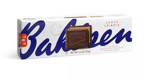Bahlsen Biscoito Dark Choco Leibniz 125g