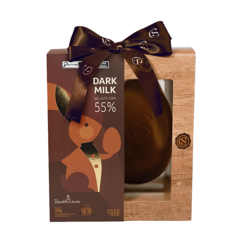 Cacau Show Ovo Bendito Cacao Dark Milk 55% Cacau 280g