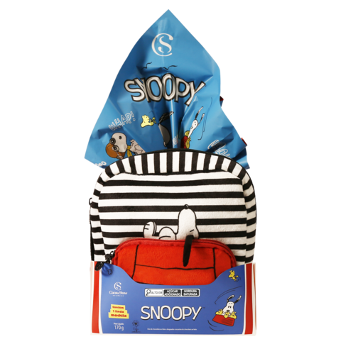 Cacau Show Ovo Mochila Snoopy 170g