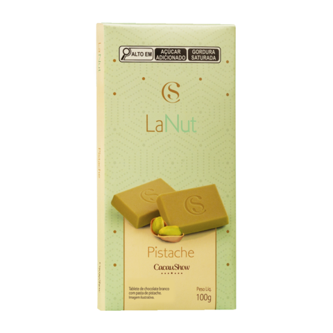 Cacau Show Tablete LaNut Pistache 100g