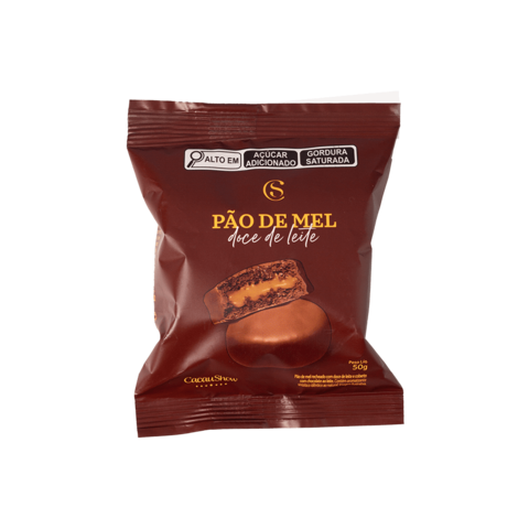 Cacau Show Pão de Mel Doce de Leite 50g