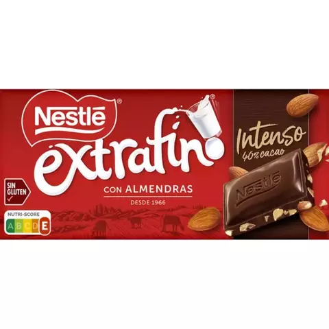 Nestle Extrafino com Amêndoas Intenso 40% 125g